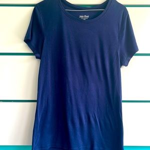 Dark blue PERFECT OLD NAVY short sleeve t-shirt